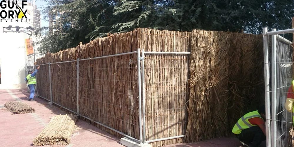BARASTI FENCE (MAHRAJ INDUSTRIES) - Event Equipment Rental UAE