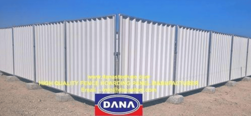 Corrugated Fence - Event Equipment Rental UAE