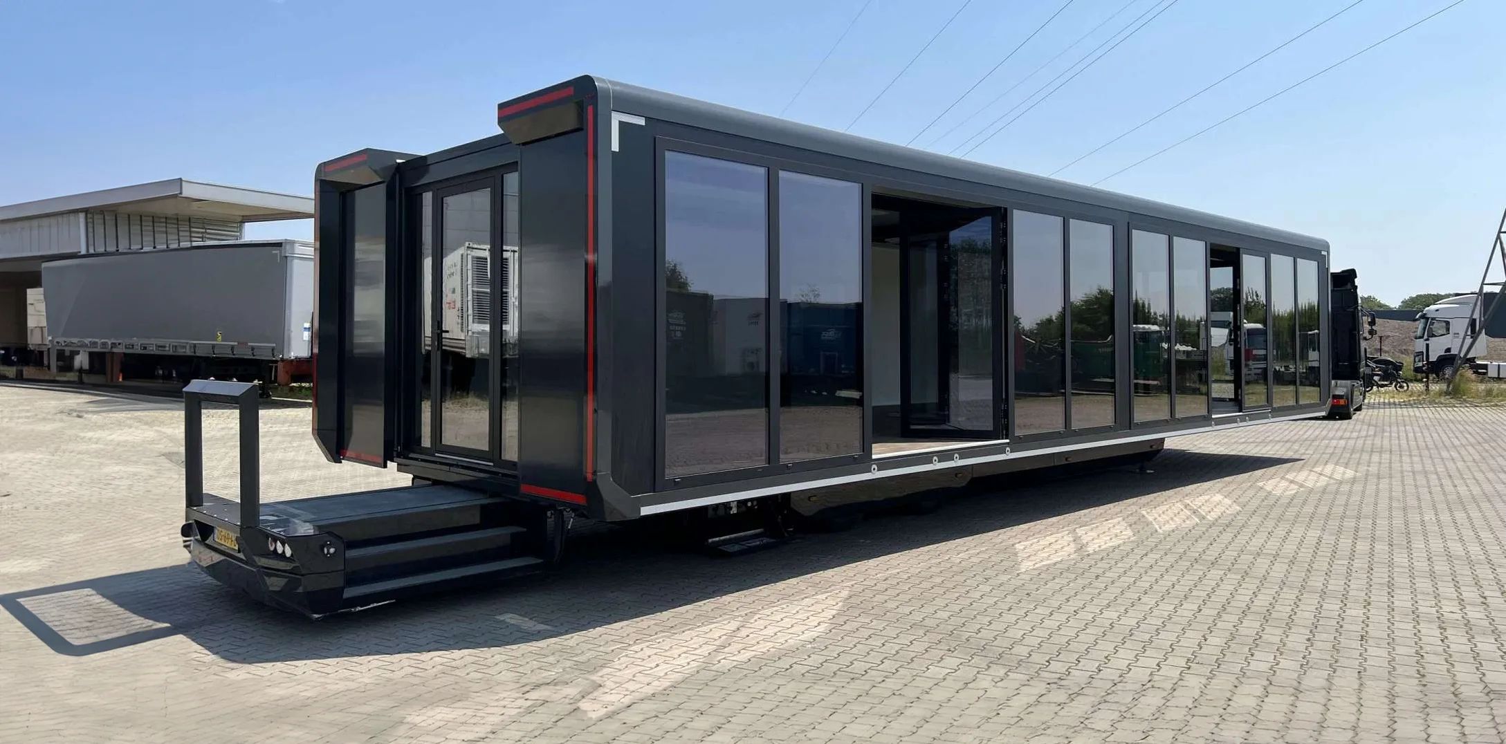 Production office modular system Abu Dhabi film infrastructure