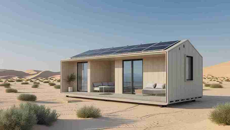 customized portable cabins UAE - modern prefab cabin